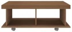 Mesa de Centro 90cm Para Sala Tamburato 50mm Kael Cinamomo A09 - Mpoze