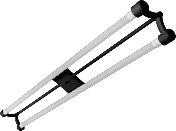 Plafon Aluminio Acrilico Branco G13 40W Toledo