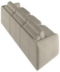 Sofá Cama Casal para Sala 276cm Polska Z08 Boucle Bege - Mpozenato