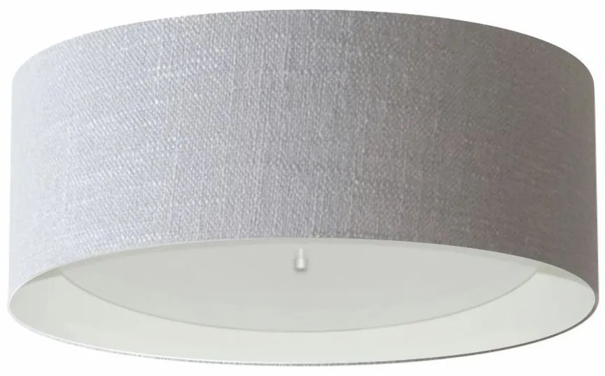 Plafon Para Banheiro Cilíndrico SB-3008 Cúpula Cor Cinza Branco