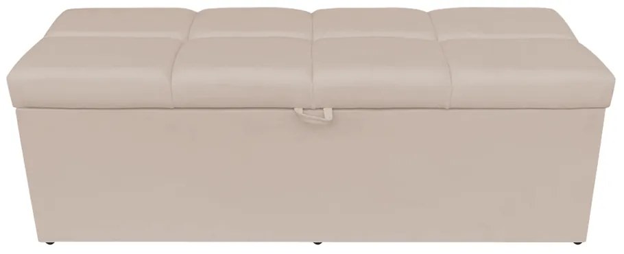 Calçadeira Nina 90 cm Suede D'Rossi - Bege