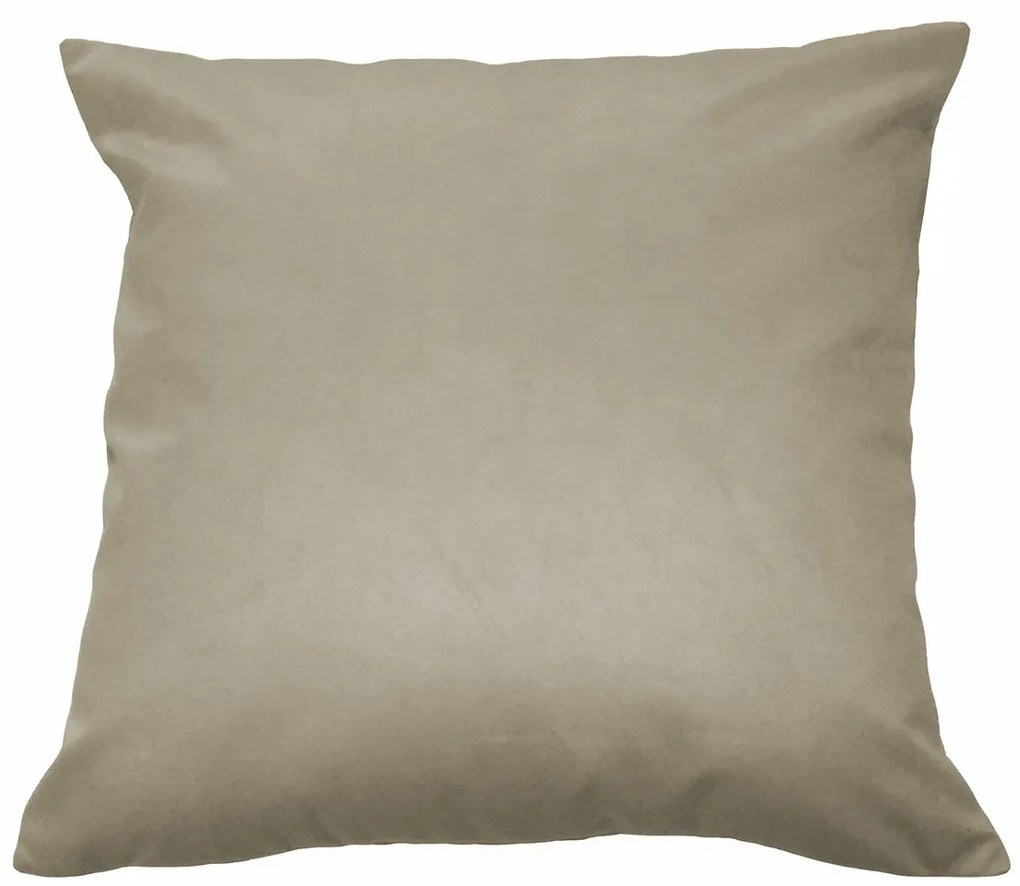 Kit 4 Almofadas Decorativas 40x40 Tecido Suede Nude