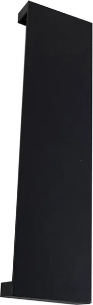Arandela Led Alumínio 10w 3000k Ip65 Shield - PRETO
