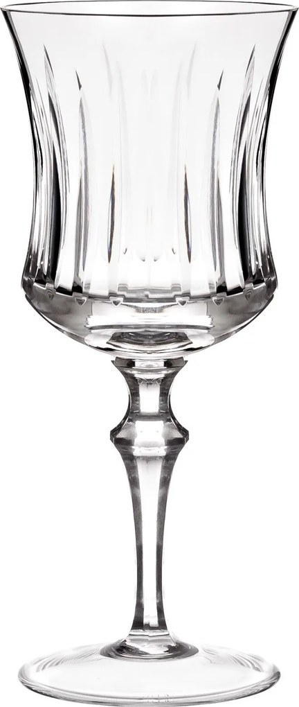 Taça de Cristal Lapidado P/ Vinho Branco 270ml - Incolor - 66  Incolor - 66