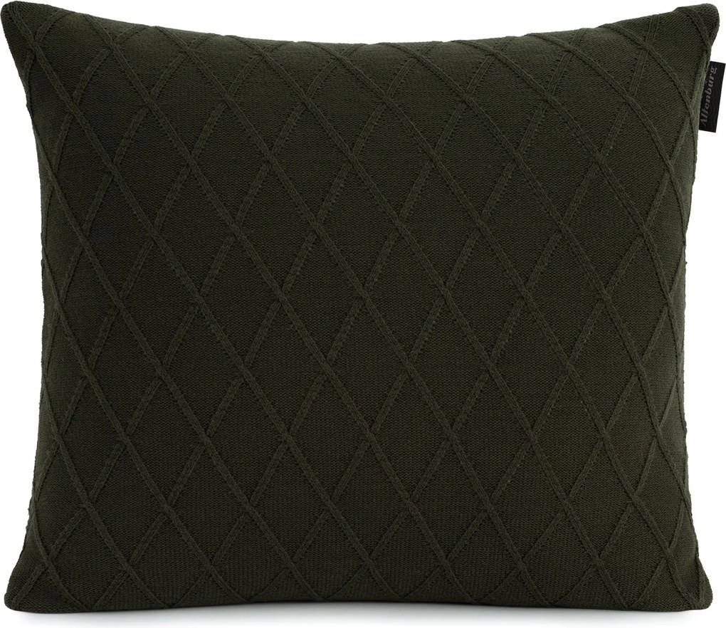 Almofada de Tricô Altenburg Amara 45x45 - Verde Bosque Verde Bosque