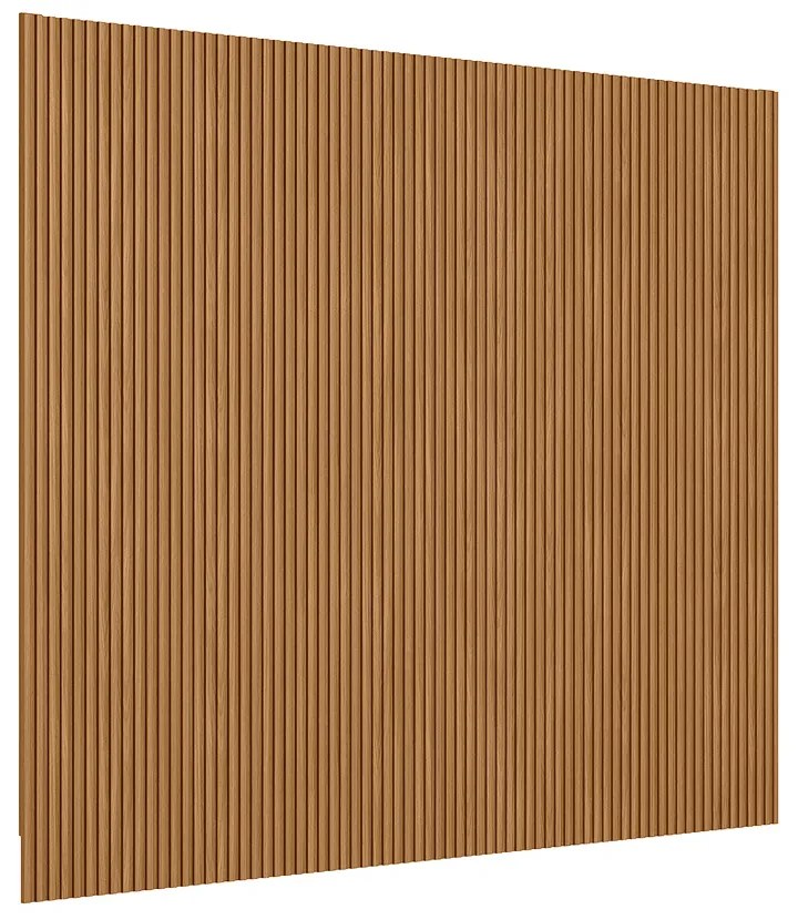 Painel para TV até 75 Polegadas Ripado Marisa Nature Fosco 258x250 cm L04 - D'Rossi