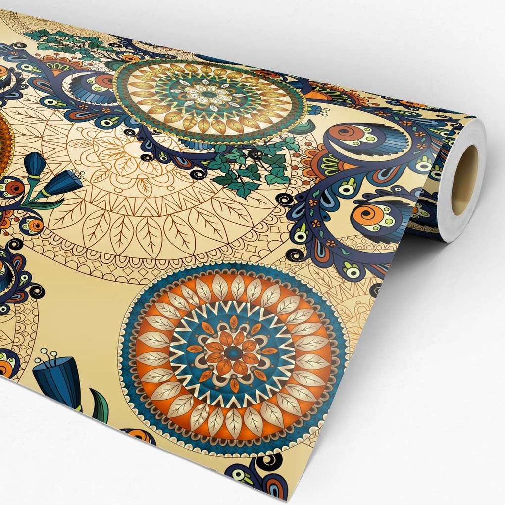 Papel de Parede Geométrico Mandala