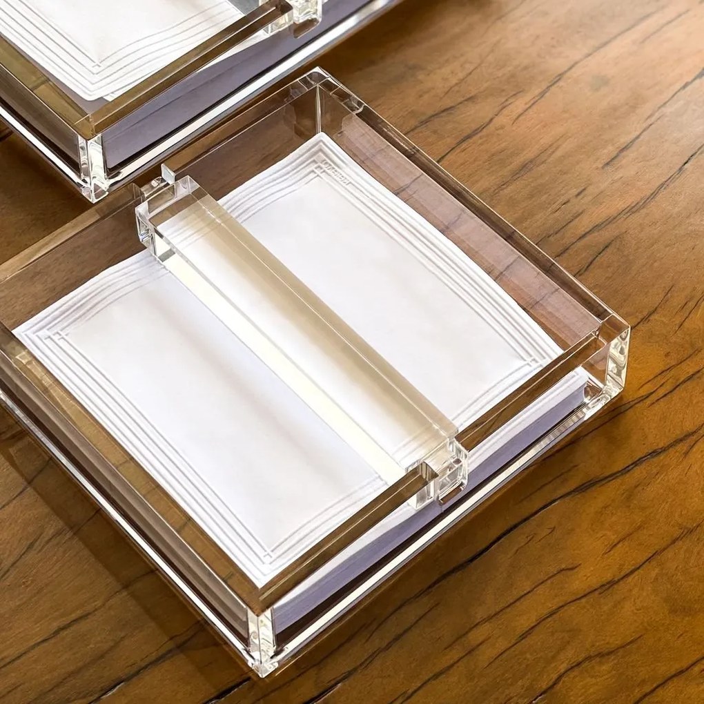 Porta Guardanapos Acrílico Serviettes - M  M