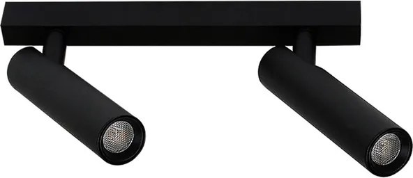 Spot Led Sobrepor Aluminio 10W 3000K Snello - PRETO