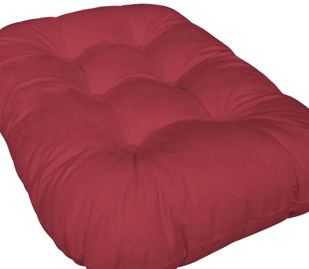Cama Pet Nunu para Cães e Gatos Suede Vermelho