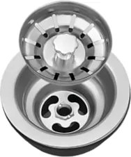 Válvula para Pia Aço Inox 3.1/2 G01 Cromado - Mpozenato