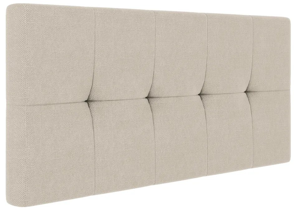 Cabeceira Painel Nina Para Cama Box Casal 140 cm Linho - D'Rossi - A27 Areia