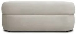 Sofá 2 Lugares Living Orgânico Sala de Estar 140cm Conka F05 Boucle Be