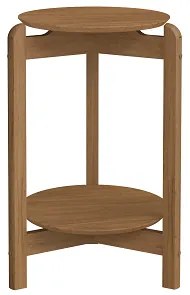 Mesa Lateral Lizz Cedro - Casa D Móveis