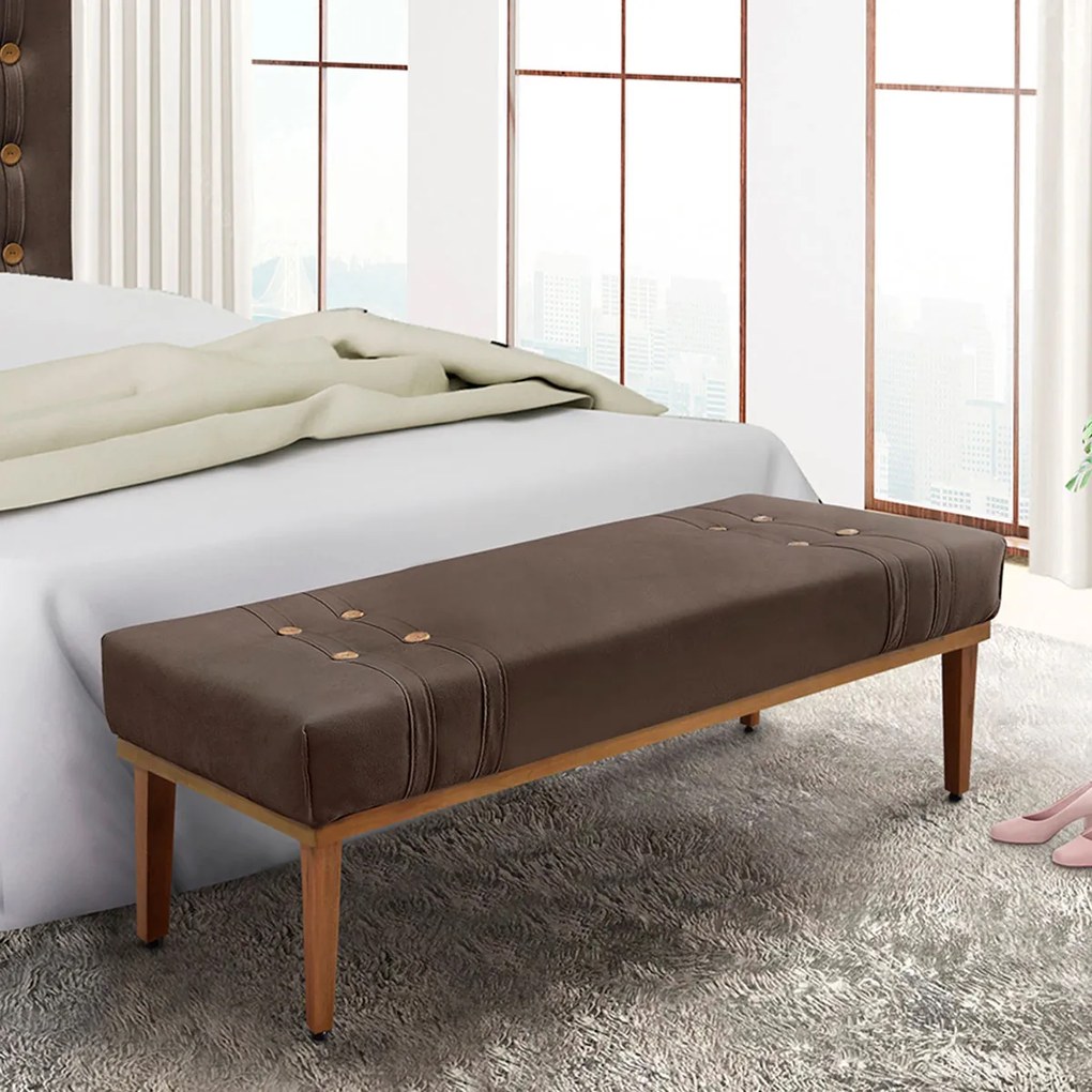 Recamier Santorini SPZ 140cm Veludo - ADJ Decor