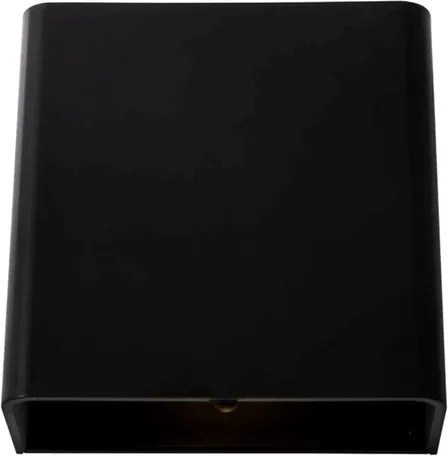 Arandela Led Abs 3W Ip65 3000K Brick - PRETO FOSCO