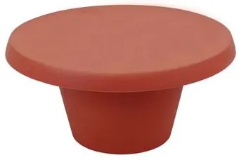 Mesa de Centro Tramontina Cona em Polietileno Laranja Caqui