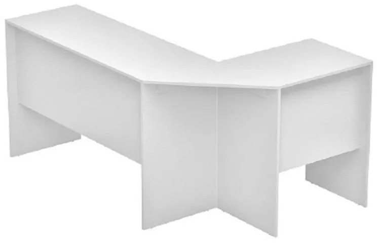 Mesa Para Computador escritório Em L Bho 08 - Branco