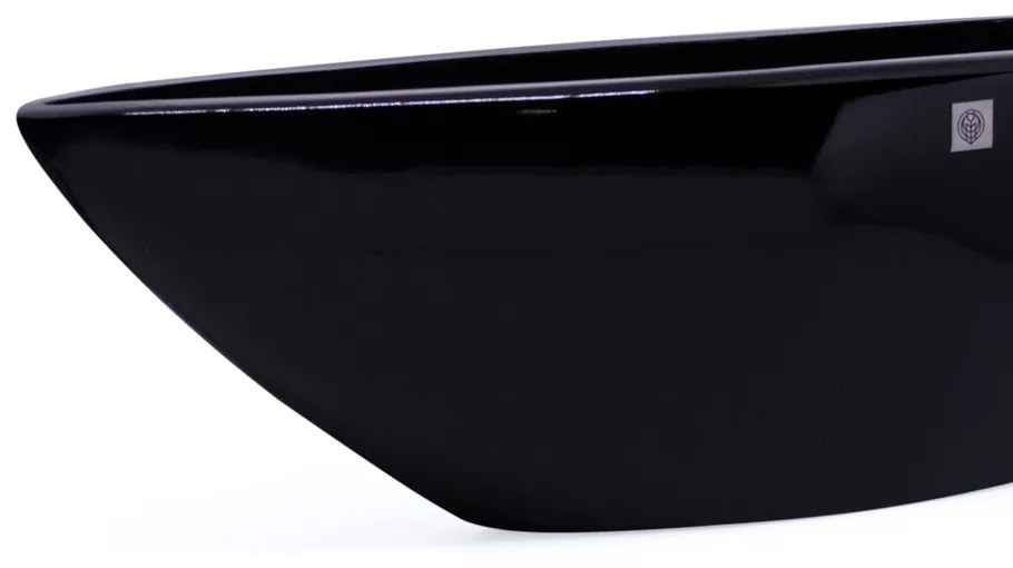 Vaso Decorativo Barca Preto 17x63x17 Cm B02 - D'Rossi
