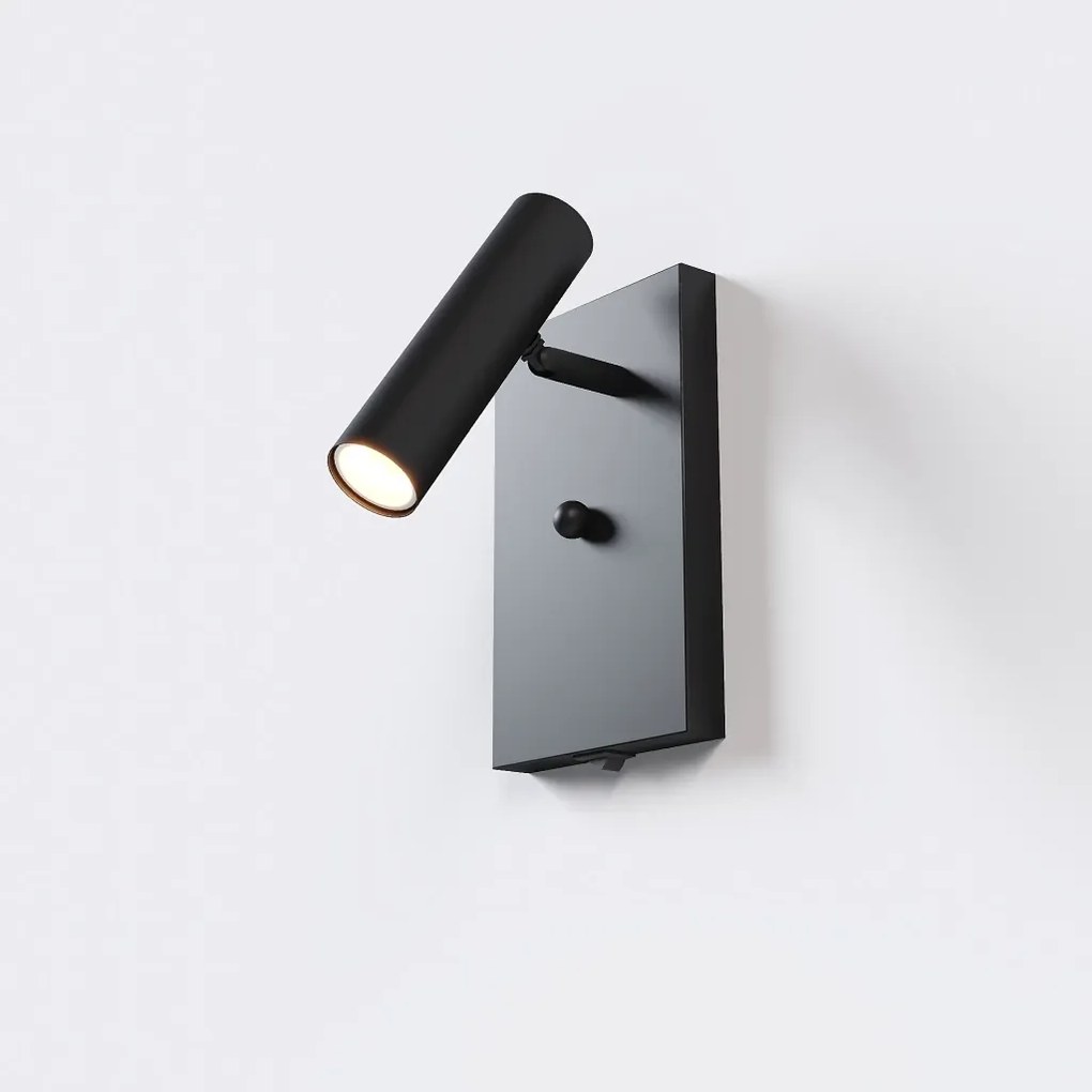 Arandela Foco Articulado 12X16Cm 01Xmr11 Com Interruptor - Qimporta Ar... (LUNA)