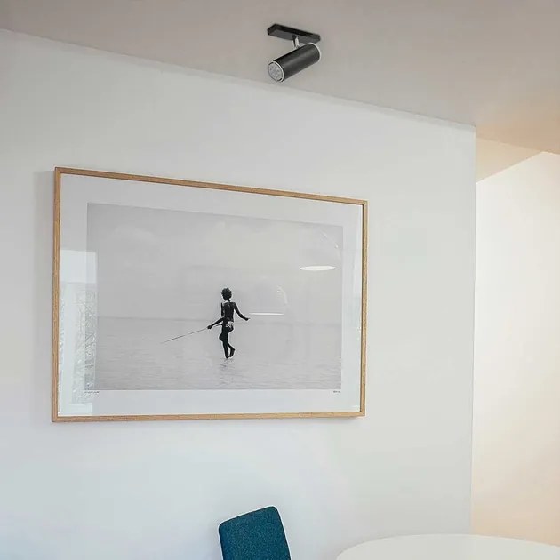 Spot De Sobrepor Aluminio Acrilico - PRETO