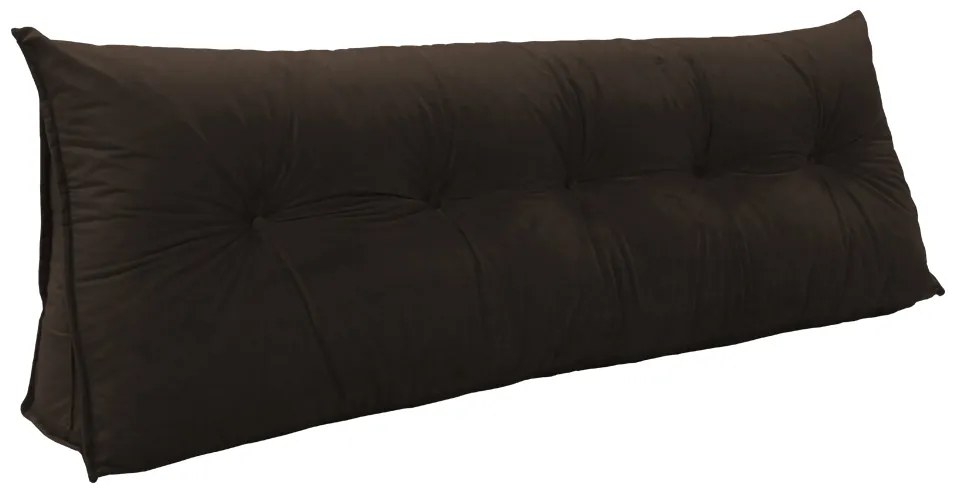 Kit Almofada Mel 1,00 + 4 Almofadas 40x40 Suede Marrom