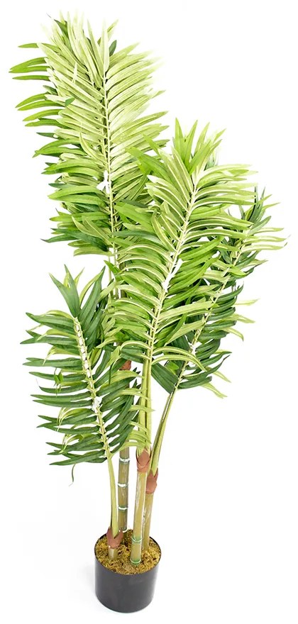 Palmeira Planta Artificial Areca Verde 120x26 - D'Rossi