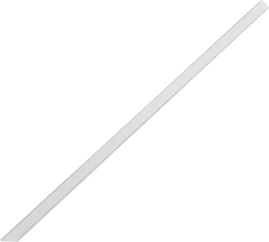 Perfil De Sobrepor 45° Esquerdo Sem Iluminação 50cm Fit15 - BRANCO