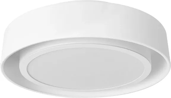 Plafon Sobrepor Aluminio Doha - BRANCO