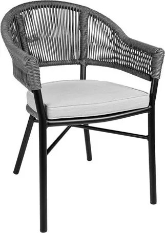 Cadeira Caraíva Com Braços Grafite