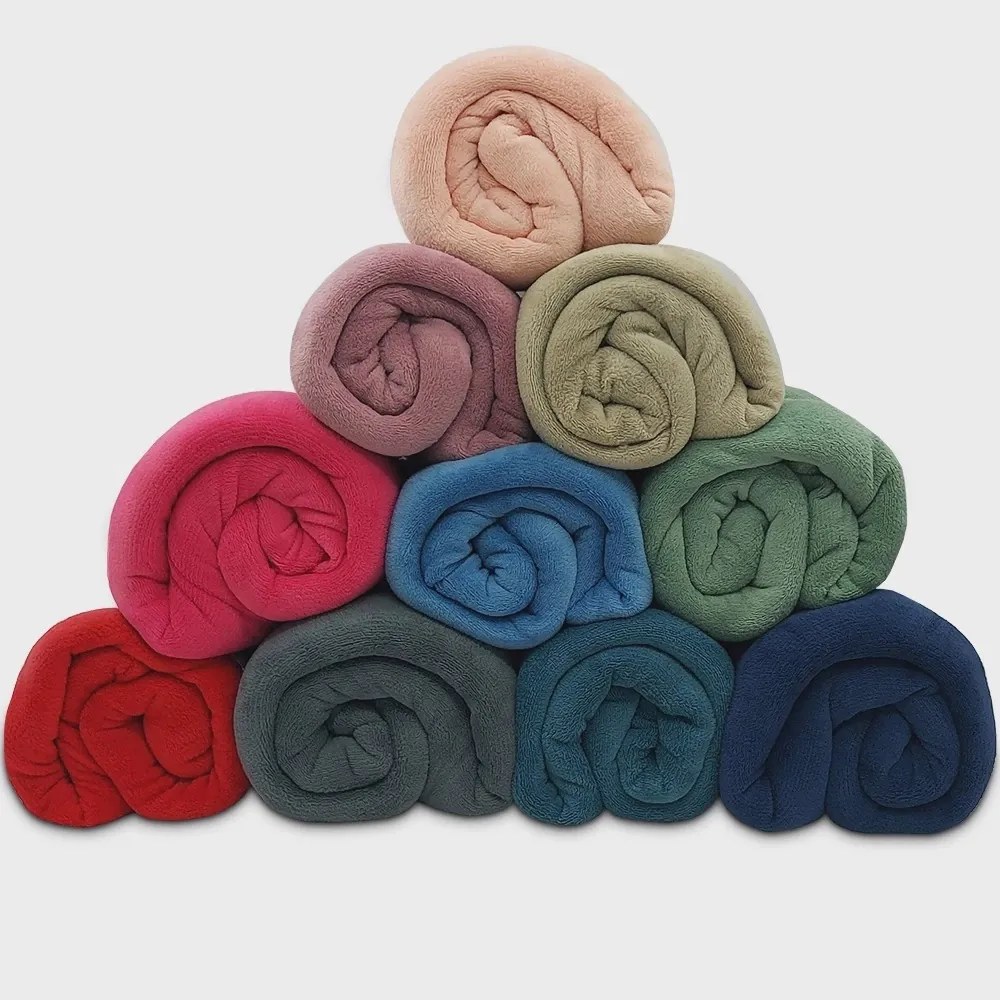 Manta De Microfibra Tamanho Casal 1,80 X 2,20 M Super Soft - Camesa (SALMÃO)