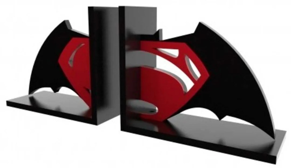 Aparador de Livros Super Herói - Batman vs Superman