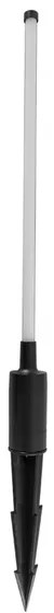 Espeto Led Aluminio Preto 6w 3000k Ip65 Vertical