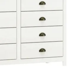 Cômoda Para Quarto 125cm Com 8 Gavetas Lázio Freijó F07     - Mpozenat