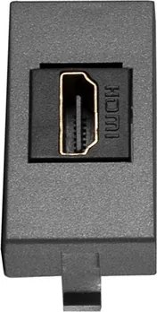 Módulo Tomada Hdmi Plástico Grafite Inova Pro Class