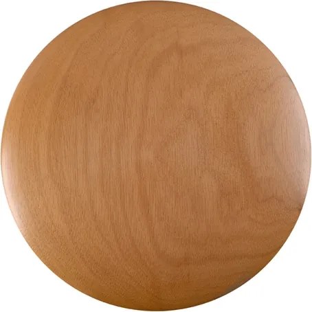 Arandela Led Madeira Castanho 10,4w Eclipse Ø33cm