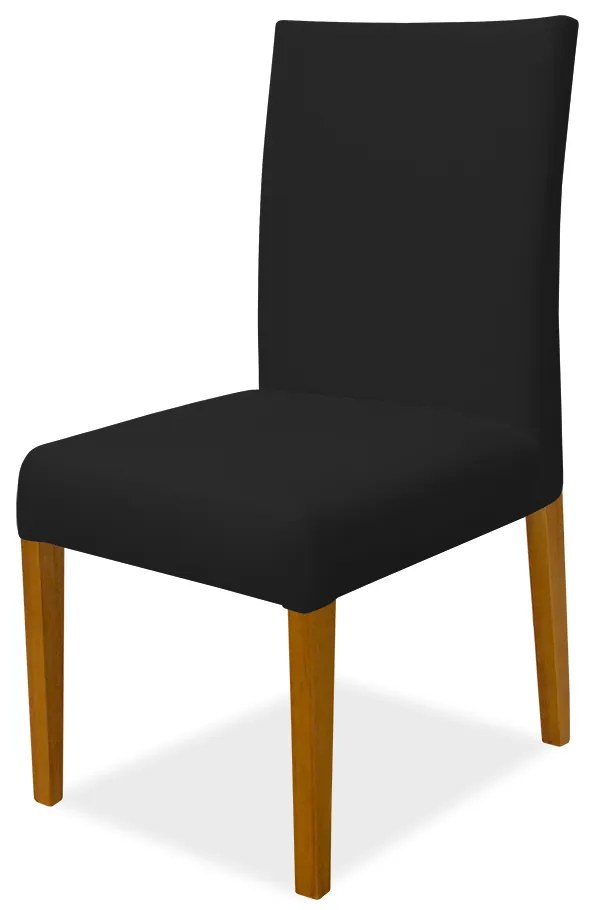 Kit 2 Cadeiras de Jantar Milan Veludo Preto