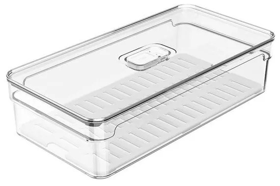 Kit Organizadores de Geladeira Clear Fresh + Brinde