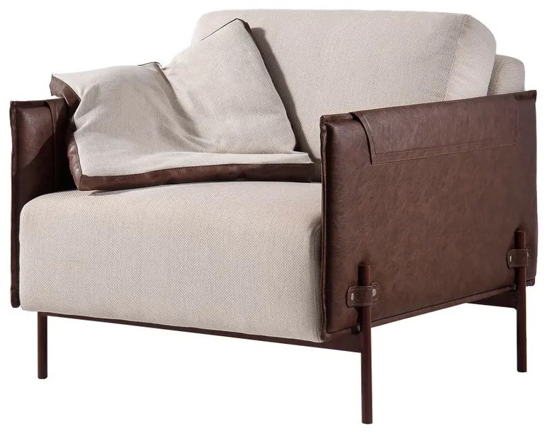 Poltrona Estofada Composê Ancara - SU 44627