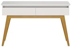 Aparador Classic Com Espelho Adnet 67cm HI01 Off White - Mpozenato
