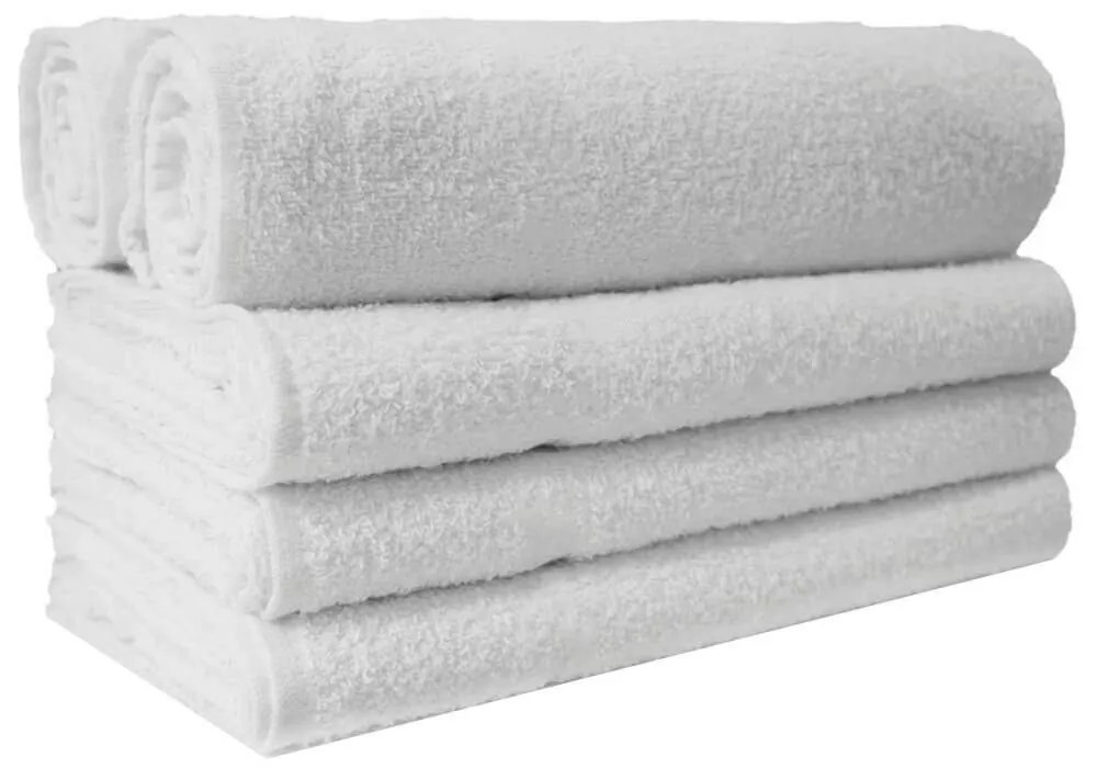 Toalha de Rosto Para Salão de Beleza Plaza - 40x60cm - Branco
