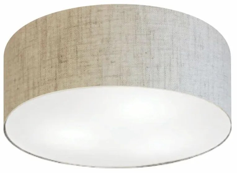 Plafon Para Sala Cilíndrico SL-3047 Cúpula Cor Rústico Bege