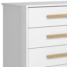 Cômoda Com Sapateira Infantil Q Encanto Slim Branco - Qmovi