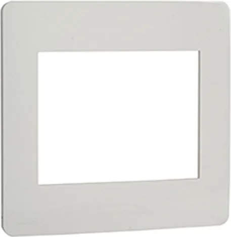 Placa 4X4 Termoplastico Branco 6 Modulos Orion