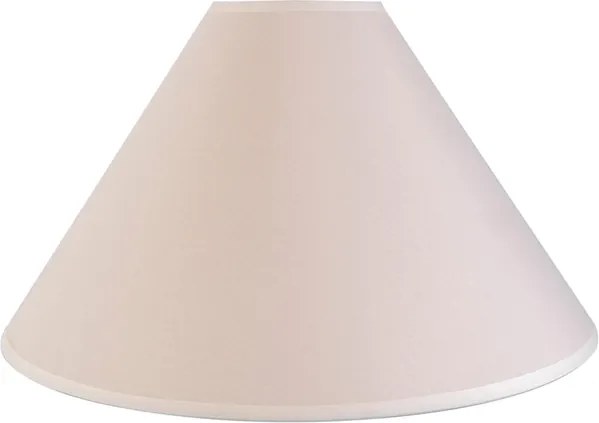 Cupula Para Abajur Tecido Bege 40Cm