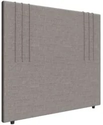 Cabeceira Cama Box Queen 160cm Estofada Rama Linho Neutro Z04 - Mpozen