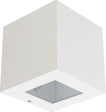 Arandela Aluminio Branco Ip65 Mila