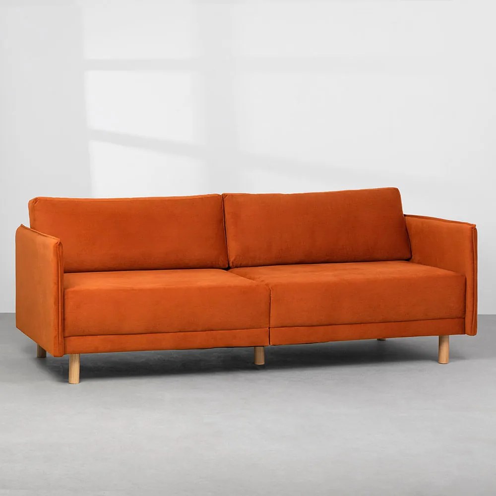 Sofá Giro Risca Terracotta - 1,92m