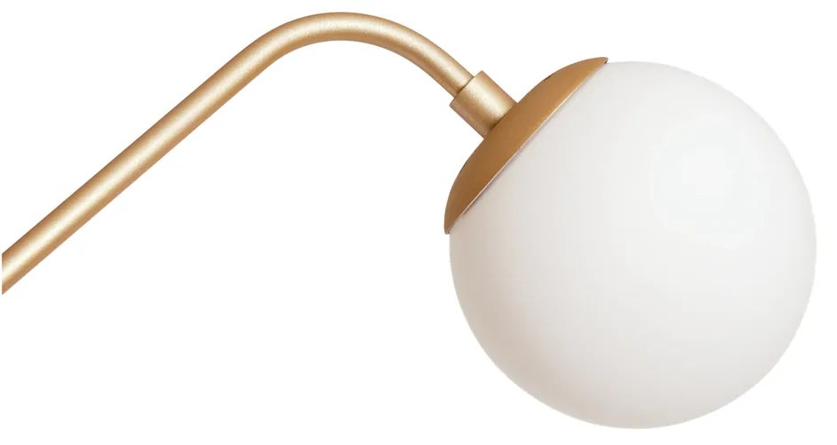 Pendente Carrossel Ø94X38Cm 10Xe27 G45 / Metal E Globo Ø14Cm | Usina 1... (AZO-F / CB-V - Azul Oceano Fosco / Cobre Escovado, CLEAR)