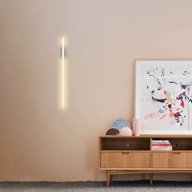 Arandela Led Aluminio 24W 1320Lm 3000K Fit - BRANCO